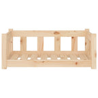 Cama para perros 75,5x55,5x28 cm Madera maciza de pino