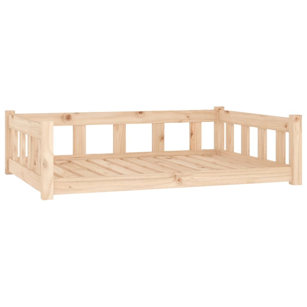 Cama para perros 105,5x75,5x28 cm Madera maciza de pino