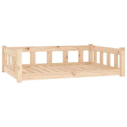 Cama para perros 105,5x75,5x28 cm Madera maciza de pino