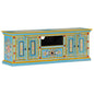 Mueble de TV madera maciza de mango 110x30x41 cm