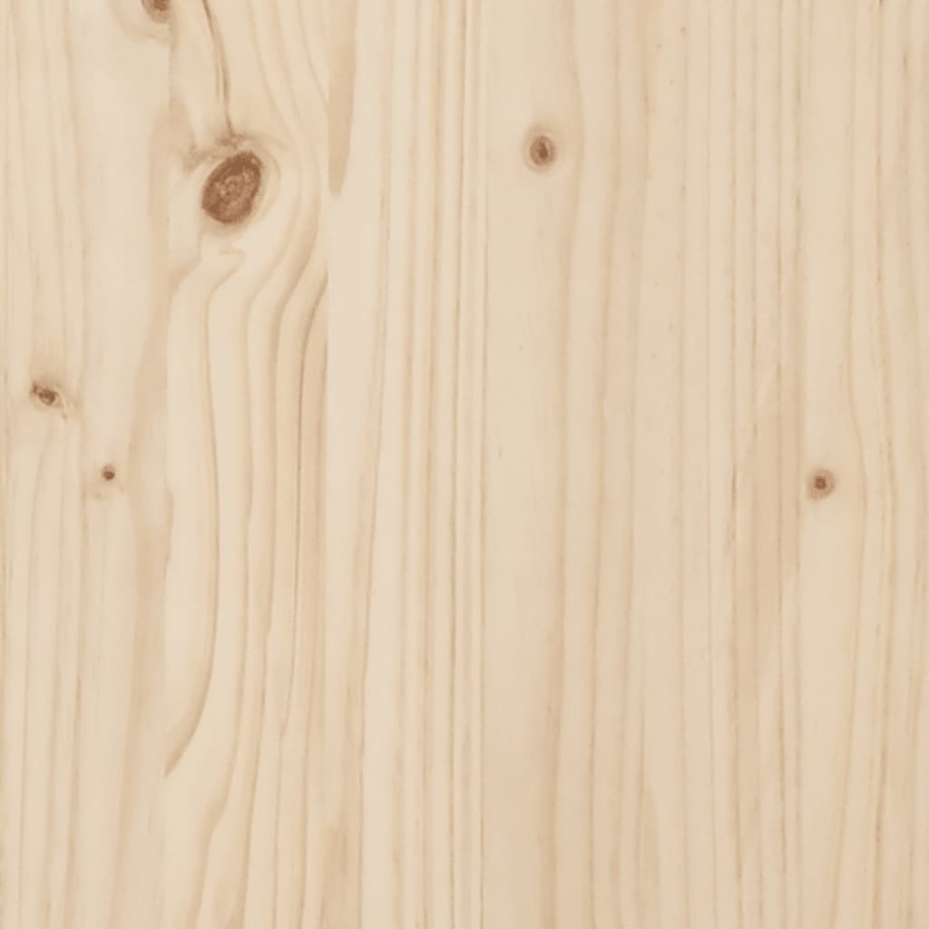 Mesa alta de bar madera maciza de pino 100x50x110 cm