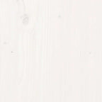 Estantes de zapatos de pared 2 uds madera pino blanco 59x9x23cm
