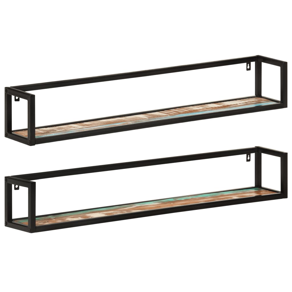 Estante de pared roble negro 90x16x78 cm madera de ingeniería