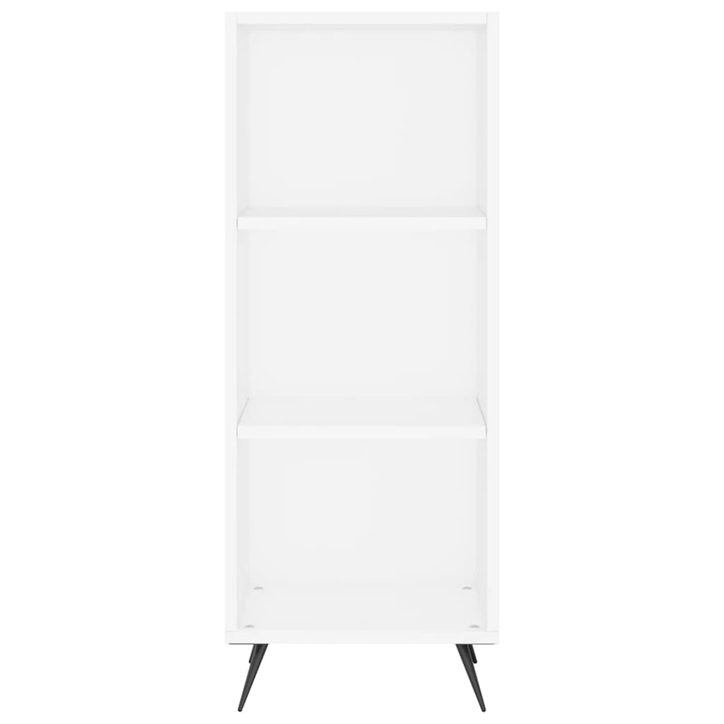 Estantería madera de ingeniería blanco 34,5x32,5x90 cm