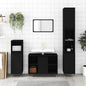 Sonoma Grey Plywood Bathroom Cabinet 65x33x60 cm