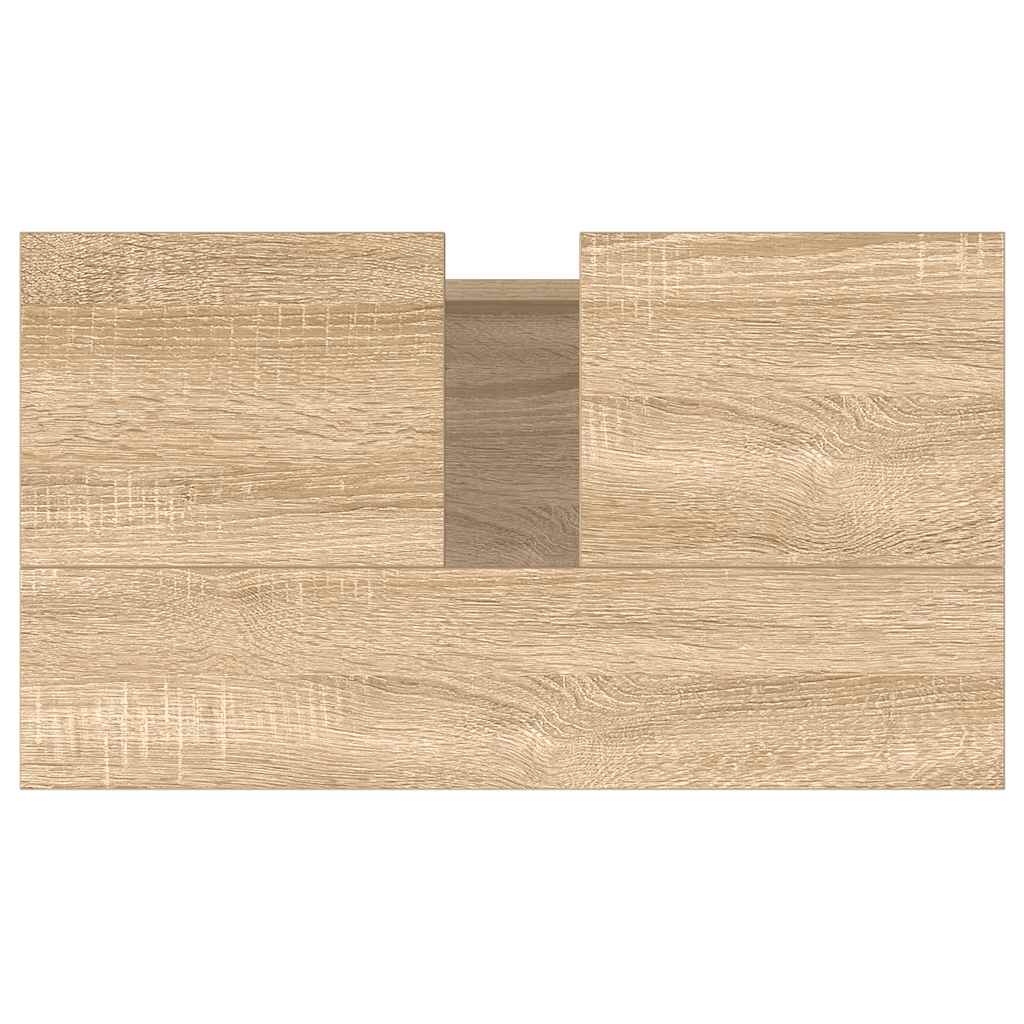 Armario de baño madera de ingeniería roble Sonoma 58x33x60 cm