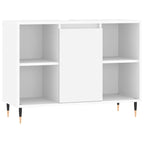 Mueble de baño madera de ingeniería blanco 80x33x60 cm