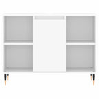 Mueble de baño madera de ingeniería blanco 80x33x60 cm