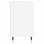 Mueble de baño madera de ingeniería blanco 80x33x60 cm