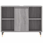 Mueble de baño madera de ingeniería gris Sonoma 80x33x60 cm