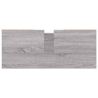 Mueble de baño madera de ingeniería gris Sonoma 80x33x60 cm