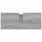 Mueble de baño madera de ingeniería gris Sonoma 80x33x60 cm