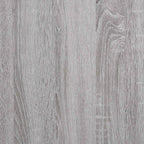 Mueble de baño madera de ingeniería gris Sonoma 80x33x60 cm