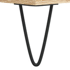 Mueble discos madera contrachapada roble sonoma 121x38x48 cm