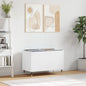 Plywood white record cabinet 74.5x38x48 cm
