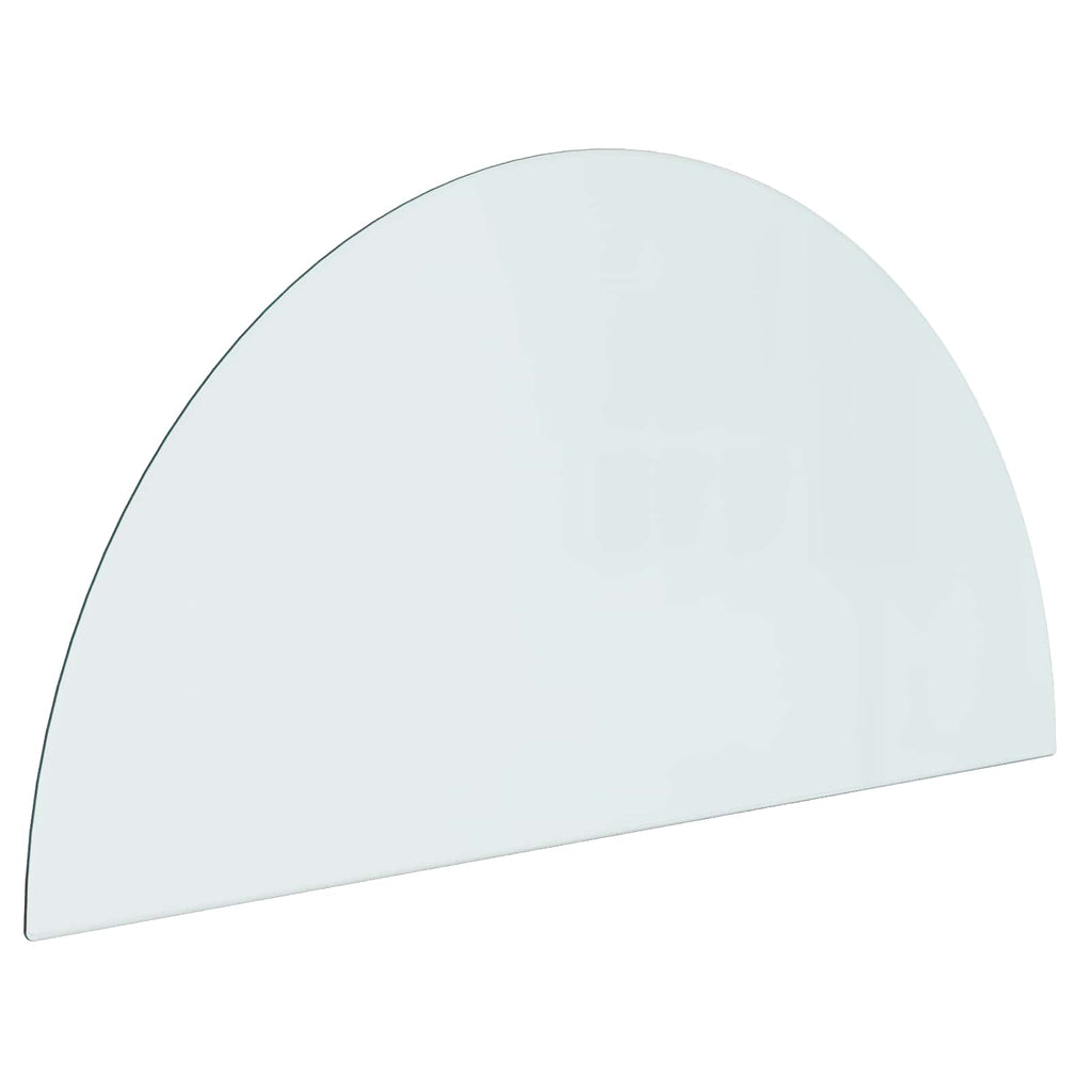 Placa de vidrio para chimenea Transparente 1000 x 500 mm