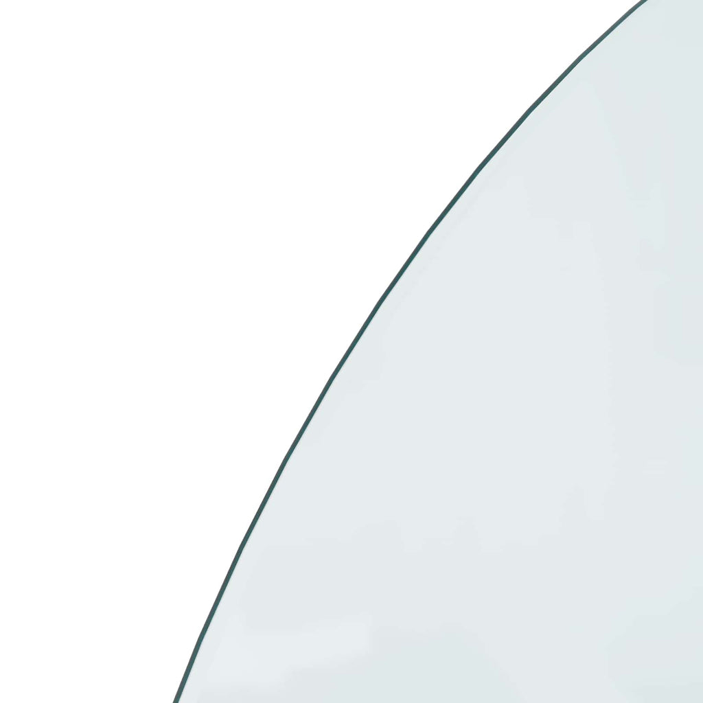 Placa de vidrio para chimenea Transparente 1000 x 500 mm
