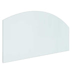 Placa de vidrio para chimenea Transparente 100 x 50 cm Cristal