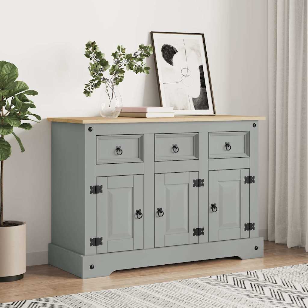 Aparador ALTA madera maciza de pino 112x35x73 cm