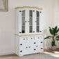 Aparador Corona madera maciza de pino 74x38x170 cm