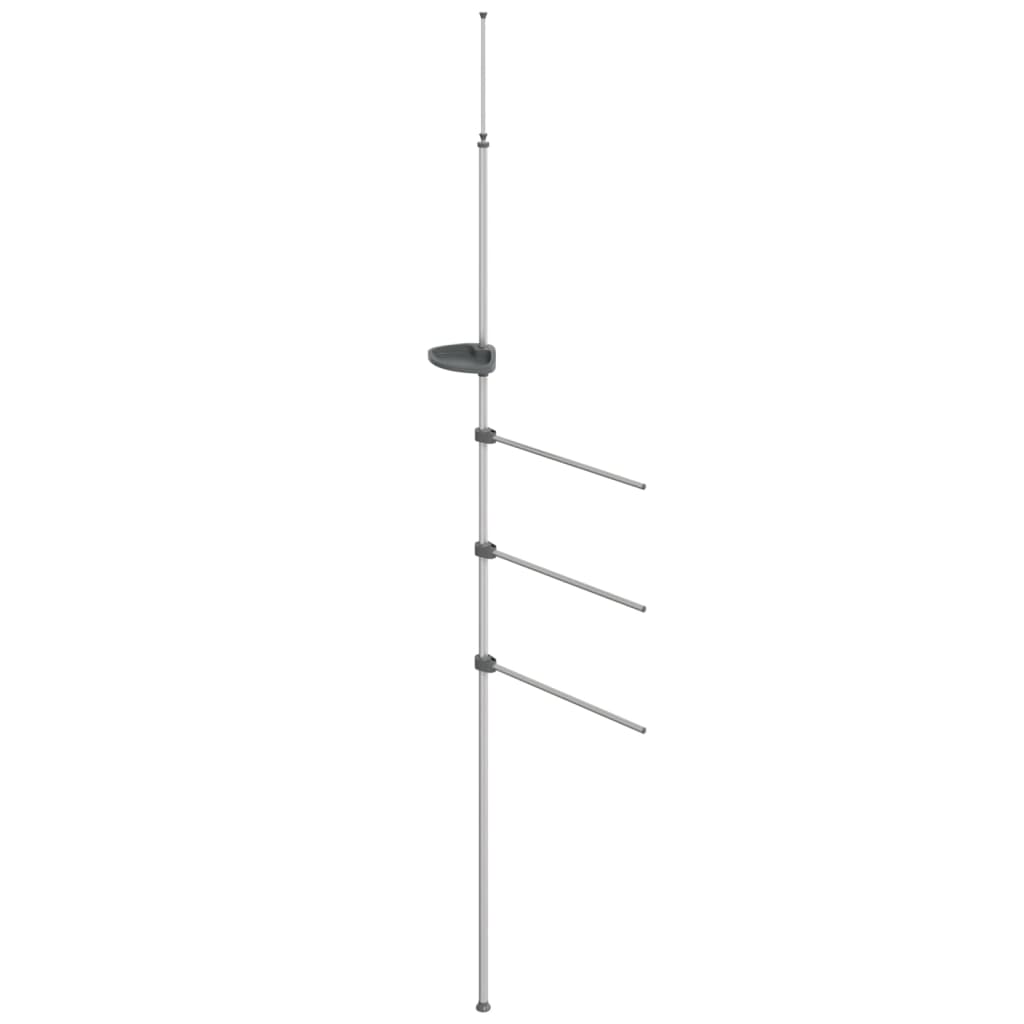 Toallero de aluminio 47x280 cm