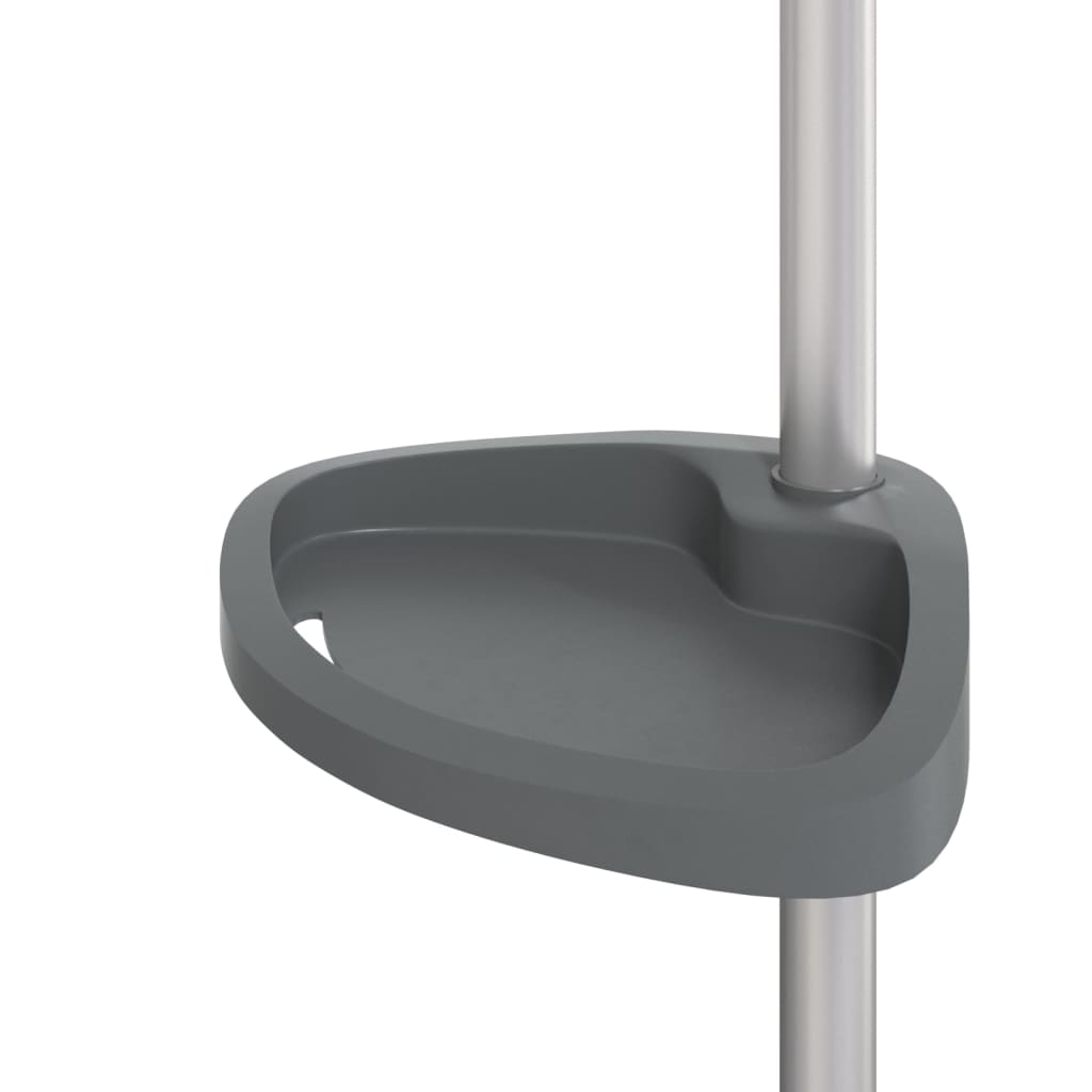 Toallero de aluminio 47x280 cm