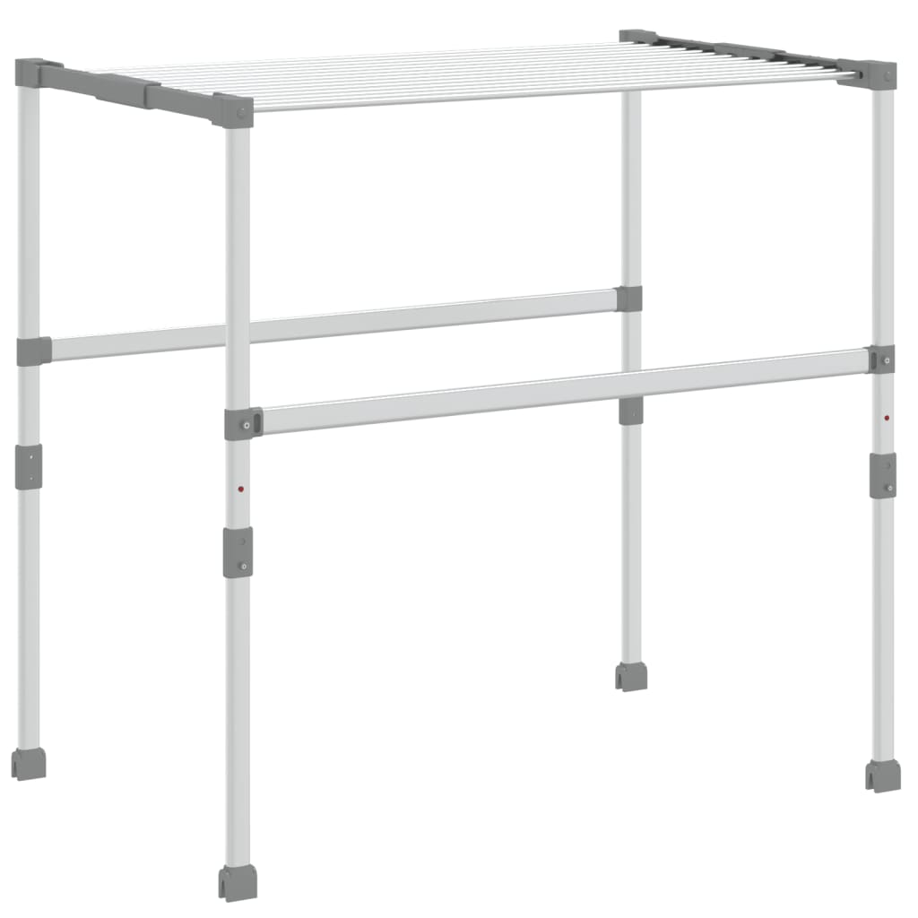 Tendedero de ropa aluminio 83x(50-55)x(40-85) cm