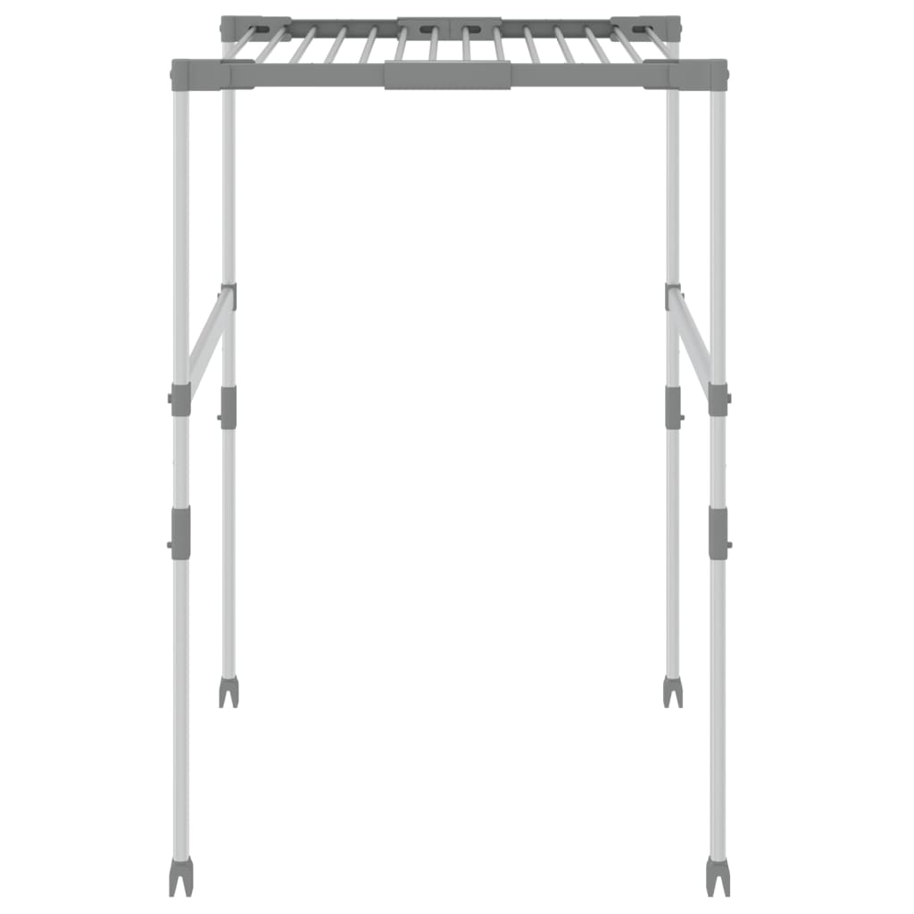 Tendedero de ropa aluminio 83x(50-55)x(40-85) cm