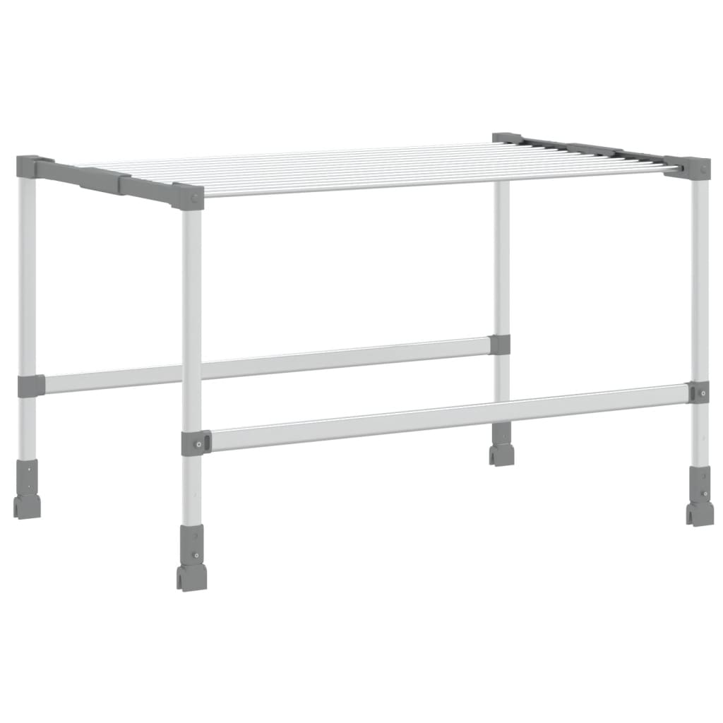 Tendedero de ropa aluminio 83x(50-55)x(40-85) cm