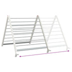Tendedero extensible para bañera aluminio 53-90 cm