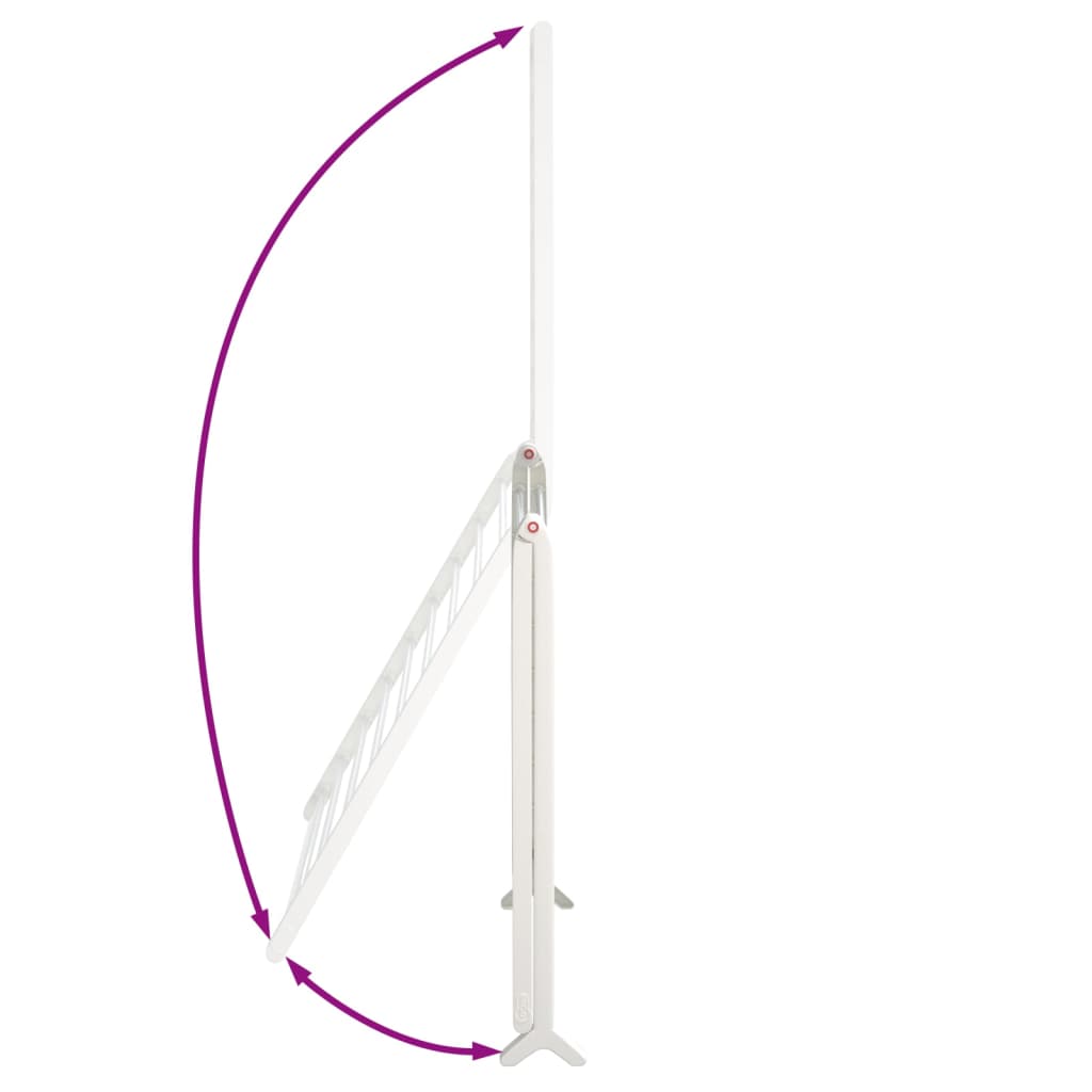 Tendedero extensible para bañera aluminio 53-90 cm
