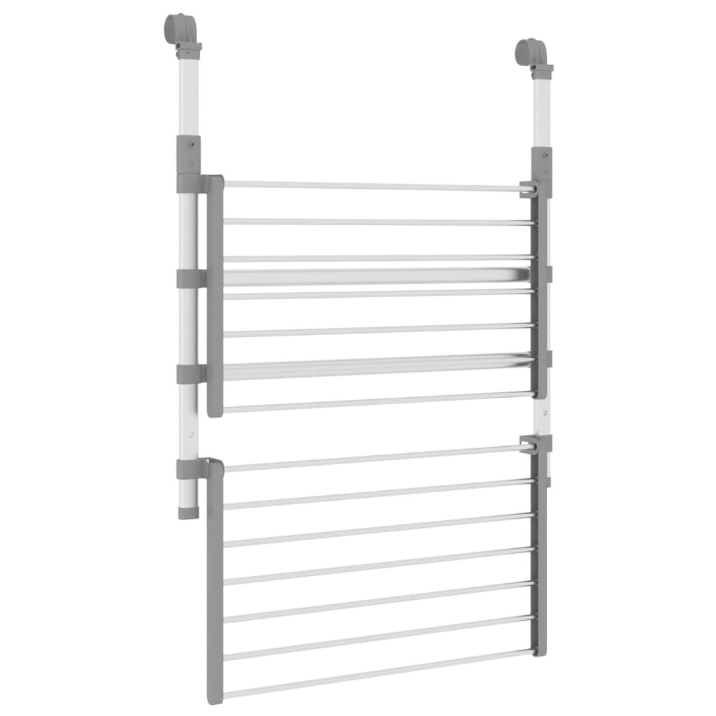 Tendedero para balcón aluminio 54x25x42 cm