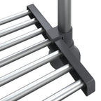 Estantería de cocina aluminio 50x25x(50-70) cm