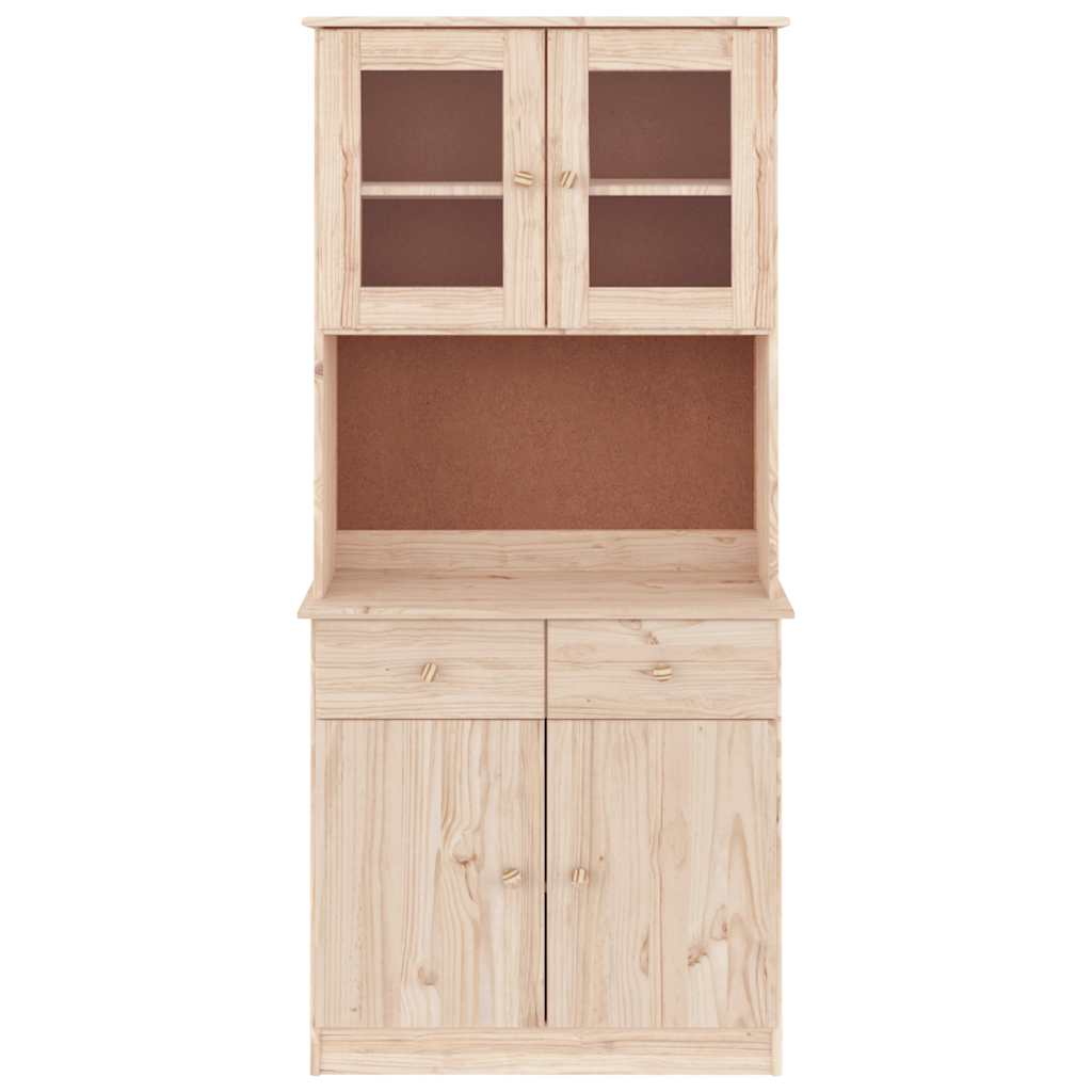 Aparador alto ALTA madera maciza de pino 77x35x165 cm