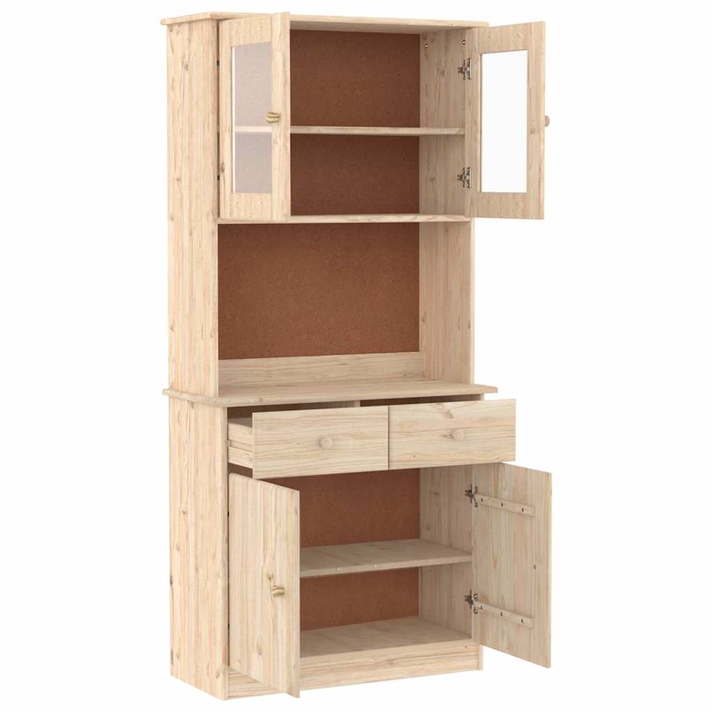 Aparador alto ALTA madera maciza de pino 77x35x165 cm