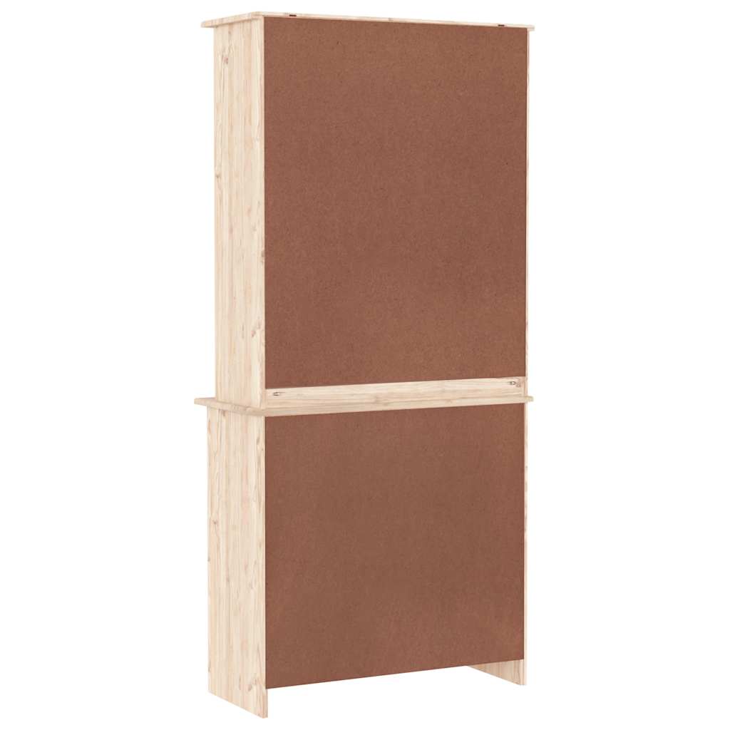 Aparador alto ALTA madera maciza de pino 77x35x165 cm