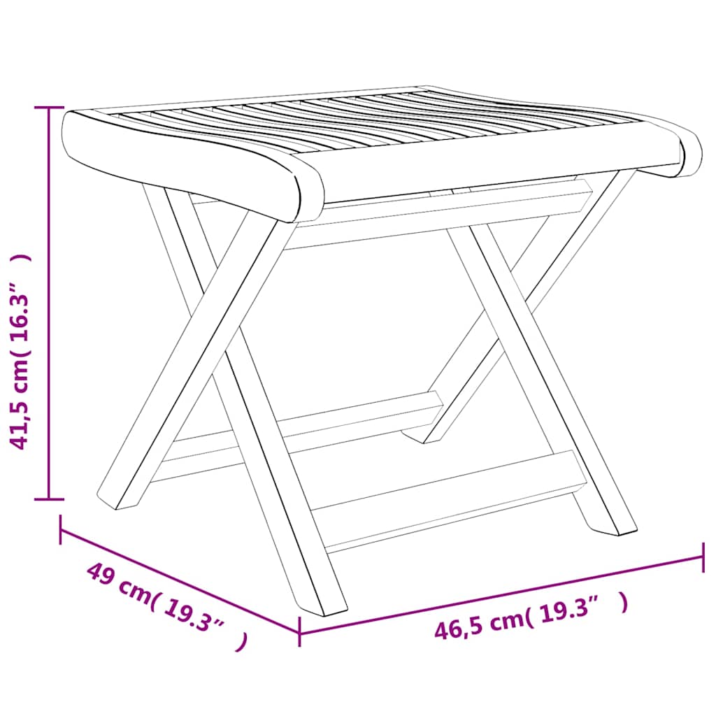 Juego de muebles de jardín 3 piezas madera maciza de teca