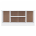 Zapatero ALTA madera maciza de pino blanco 100x35x45 cm
