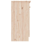 Aparador ALTA madera maciza de pino 112x35x73 cm