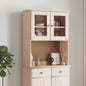 Armario superior de tocador ALTA madera pino blanco 77x30x92cm