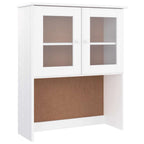 Armario superior de tocador ALTA madera pino blanco 77x30x92cm