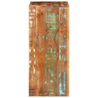 Aparador de madera maciza reciclada 55x33x75 cm