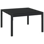 Juego de muebles de jardín 7 piezas acero con cojines gris