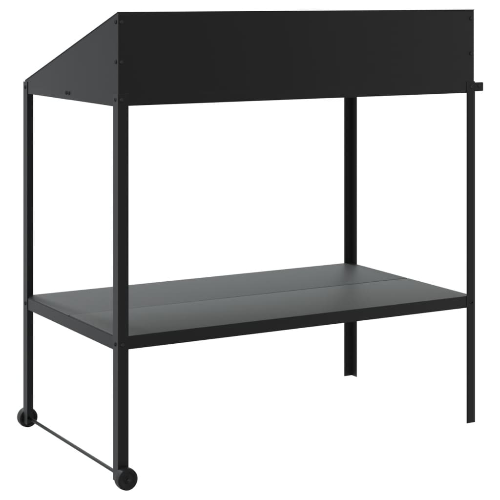 Soporte de plantas acero galvanizado antracita 100x54,5x100 cm
