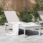 Tumbona ajustable en 4 alturas polipropileno 155,5x57x28 cm