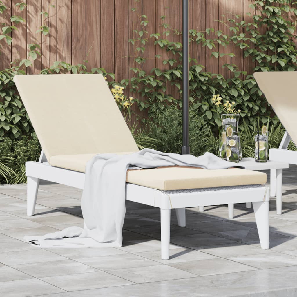 Tumbona ajustable en 4 alturas polipropileno 155,5x57x28 cm