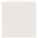 Armario archivador de acero blanco 90x40x40 cm
