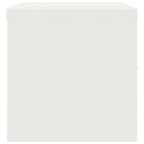 Armario archivador de acero blanco 90x40x40 cm
