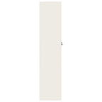 Armario archivador de acero blanco 90x40x180 cm