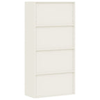 Armario archivador de acero blanco 90x40x180 cm